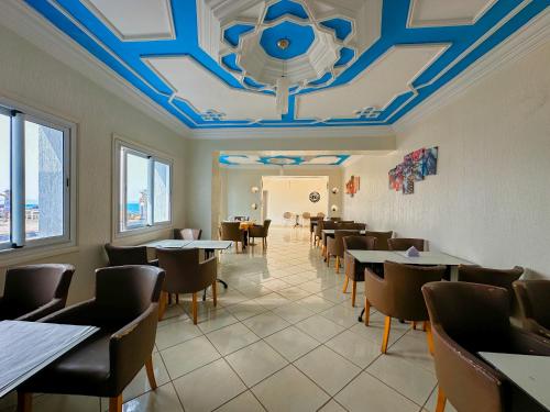 Restorāns, Hotel Ait Baamrane in Sidi Ifni