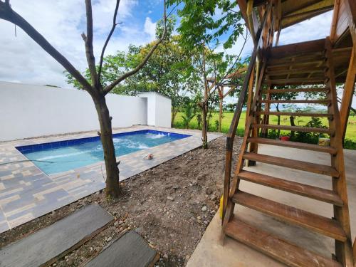 Kilátás, La MALOCA de Villas la Granja in Cumaral