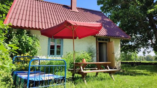 A szálláshely kívülről, Viini puhkemaja in Kallaste (Saaremaa)
