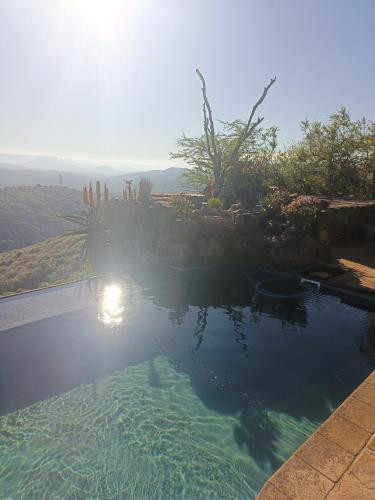 Swimming pool, Leopards and Louries Bush Lodge in Camperdown