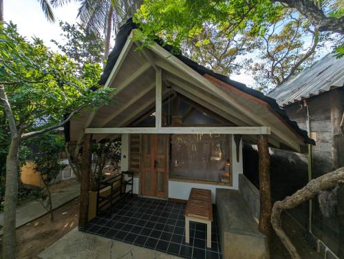 Uitzicht, Beach View Hotel in Arugam Bay