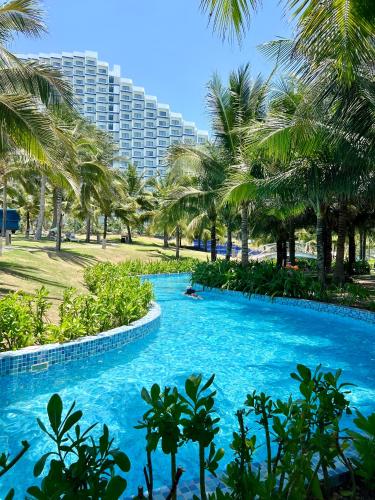 Seaside Skyway apartment Cam Ranh Nha Trang - 정원
