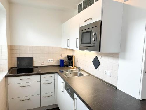 keuken, Haus Blanker Hans Wohnung 6 in Busum