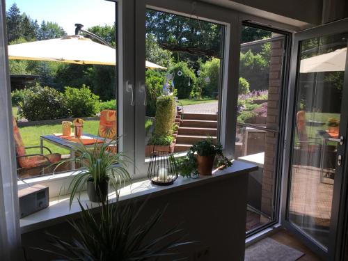 balkon/taras, Ferienwohnung Osterquelle in Freisen