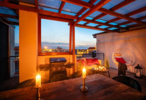 A/C LUX Rooftop APT 6BR+3.5Bath Wenceslas square, Prague (photo 5)