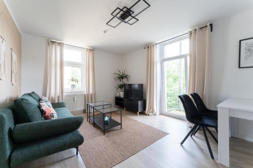 Ferienwohnung mit Parkplatz & Balkon nahe Elbe, Drážďany (fotografie 6)