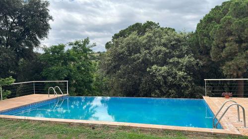 Úszómedence, Casa rural El Bruguer Vell in Santa Eulalia De Ronsaná