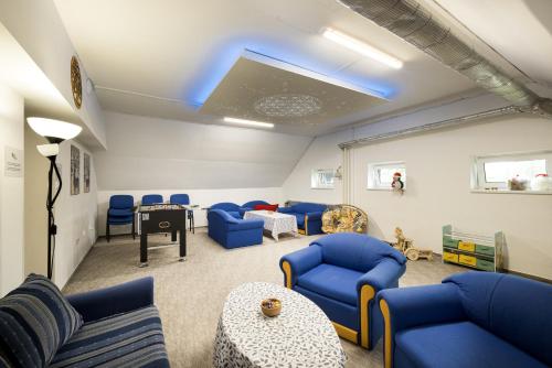 共用Lounge/電視區, Vila Kosodrevina Strbske Pleso Vysoke Tatry in 斯奇布斯克