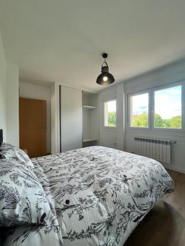 1 double bed
