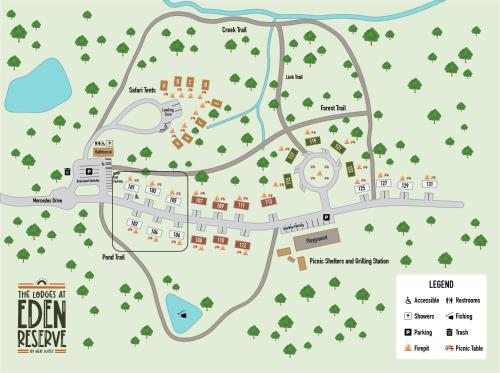 Block of 6 Lodges at Eden Reserve - For Groups in Williamstown, USA