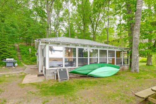 Lakefront Cabin w/ Fire Pit, Dock, & Boat Rental