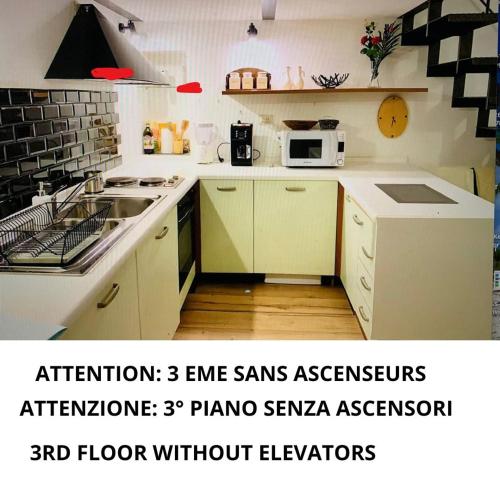 STUDIO LOFT in the CENTER SANREMO FOR 3 PEOPLE 3