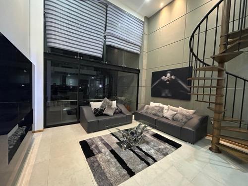 Penthouse a 4 minutos de Galerías Pachuca in Pachuca de Soto, Mexico