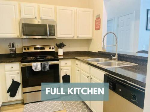 廚房, Amazing Beautiful Downtown Apartment in 諾福克市中心