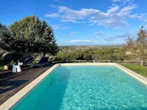 Villa charmante avec piscine privée à Duran gîte à louer Golf d'Auch Ambats Le Prat