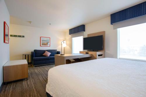 1 king bed, 1 sofa bed