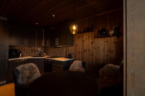 廚房, Storefjell Resort in 漢斯道爾