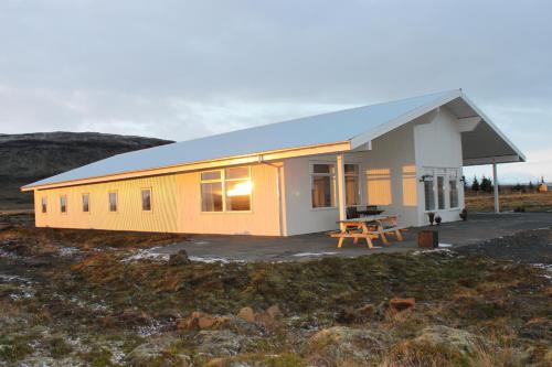 Viesnīcas āriene, Alftroð Guesthouse in Fjall