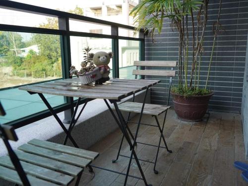Balcony/terrace, Beauty Chen's House #2 in Changhua