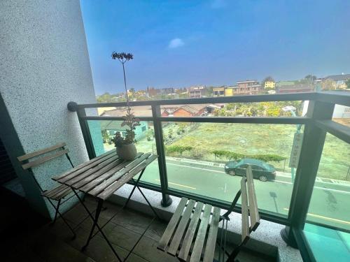 Balkong/terasse, Beauty Chen's House #2 in Tianwei