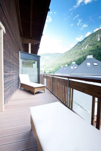 Rõdu/terrass, Hotel Riederhof in Ried Im Oberinntal