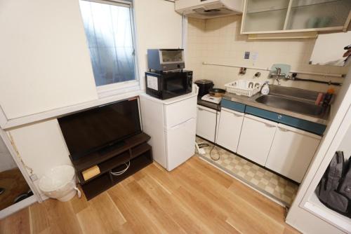 오사카 Apartment House White Mansion 102 2성급 싱글룸 외관