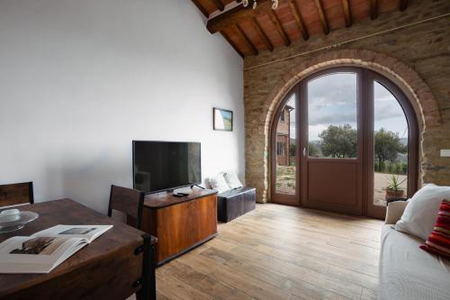 Felles stue/TV-område, L'Antico Casale Tuscany Charme & Unique Pool 5-star in Sodo