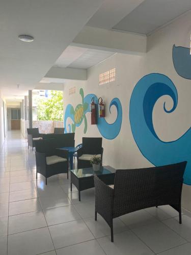 Balkon/teras, Pousada Tambaú (Pousada Tambau) in Joao Pessoa