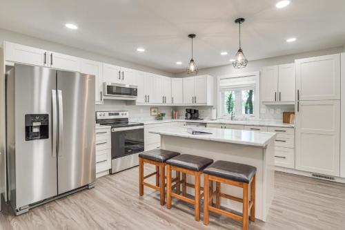 Spacious Detroit Lakes Home with Private Deck! in Detroit Lakes, USA