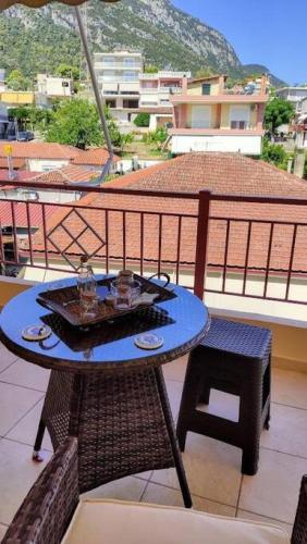 Exterior view of Angela's Apartment with beautiful balcony view
