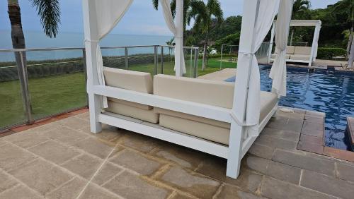 수영장, Cómodo Apartamento frente al Mar (Comodo Apartamento frente al Mar) in 산 카를로스