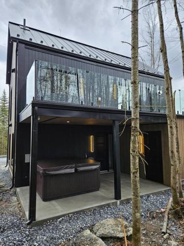 A szálláshely kívülről, Chalet Le Hygge Hytte - Ski - Golf - Spa in Thetford Mines (QC)