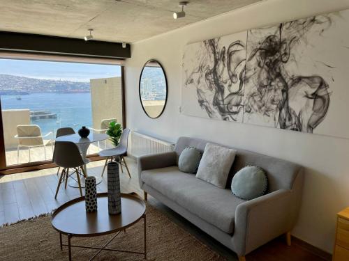 HOM I De lujo Studio con Vista Inigualable de Valparaiso