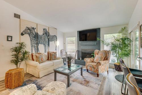 Pet-Friendly Spring Home with Private Pool and Hot Tub in The Woodlands, USA