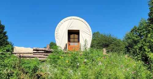 Covered Wagons Hill Camp - WAGON 3 in Lenoir, Vereinigte Staaten von Amerika