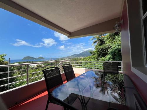 Balcony/terrace, Balisier Apartments - Apt #1 in Portsmouth