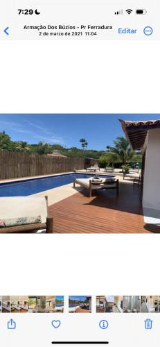 Villa ferradura mar in Ferradura Beach