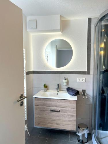 Bathroom, Gemse-Schneiders Wohnen auf dem Bauernhof in Schollbrunn