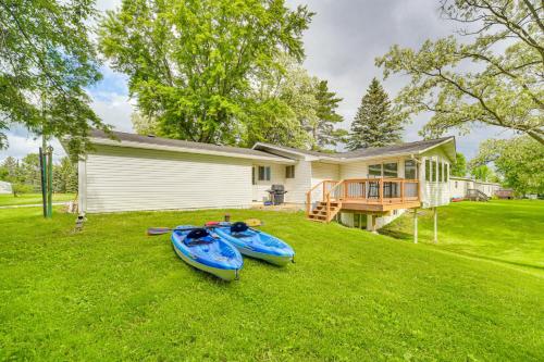 Waterfront Pine City Vacation Home with Dock! in Pine City, USA