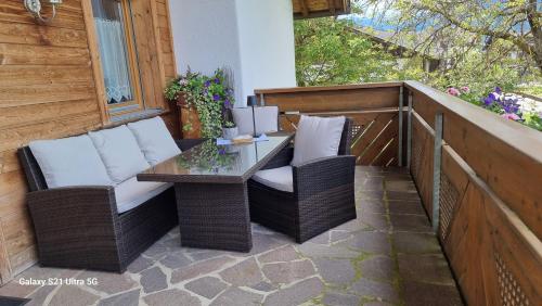 Balkons/terase, Appartements Schusterhof in Naz-Sciaves