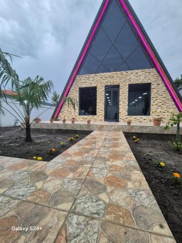 Magnificent Triangular Villa - Tap to explore photos