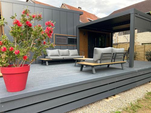 Tiny House Ti Nid 4 étoiles (Tiny House Ti Nid 4 etoiles) in Levernoisa