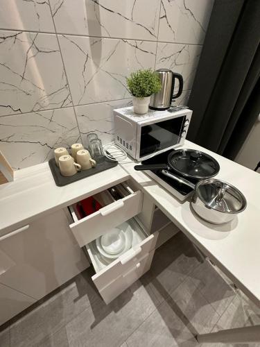 克莱佩达 Tilzes Studio apartaments, Self check-in, Free parking, Comfort 3星级 酒店 大堂