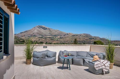 ระเบียง/ชานเรือน, Villa Aglea in Castellammare del Golfo in กาเซ ตรัปเปโต