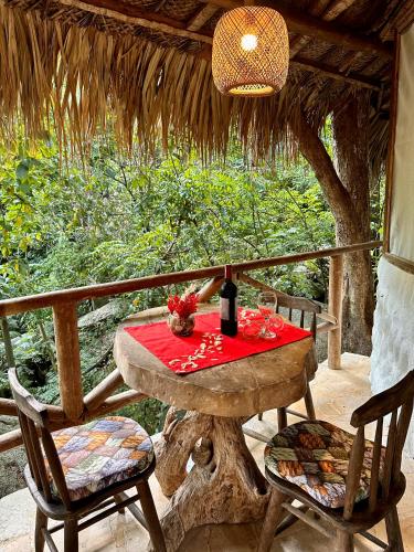 Balcony/terrace, Eco Hostal Yuluka in Santa Marta