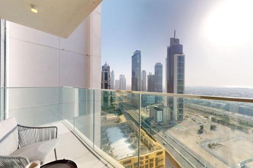 Vacationer Holiday Homes I Exquisite 2 Bedroom I Stunning City Skyline View I Downtown, Dubai (Foto 5)