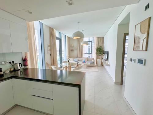 Vacationer Holiday Homes I Waterfront 1 Bedroom I Stunning Lagoon View I District One, Dubaj (fotografie 5)