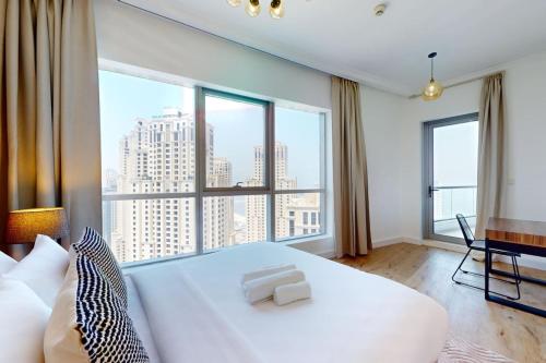 Vacationer Holiday Homes I Enticing 2 Bedroom I Stunning Sea & Ain Dubai Views I Dubai Marina, Dubái (foto 7)