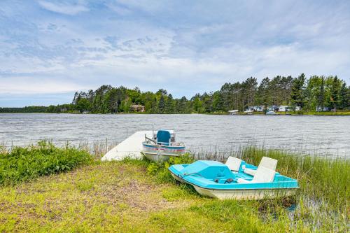 . Rhinelander Vacation Rental w/ Yard on Venus Lake!
