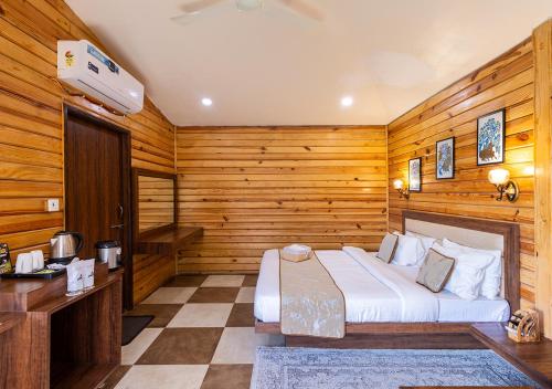 1 double bed